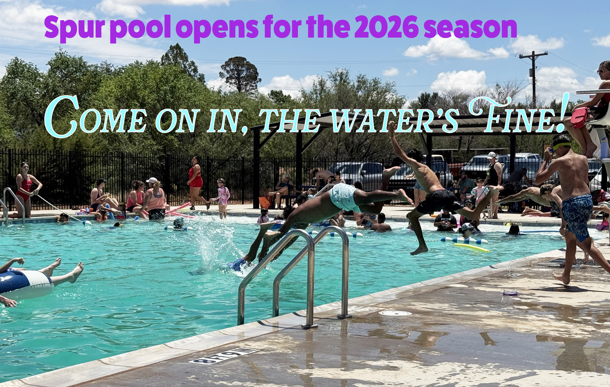 Spur pool opens for season