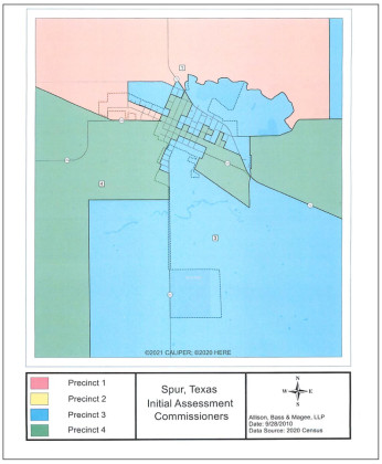 Dickens Commission approves precinct redistricting