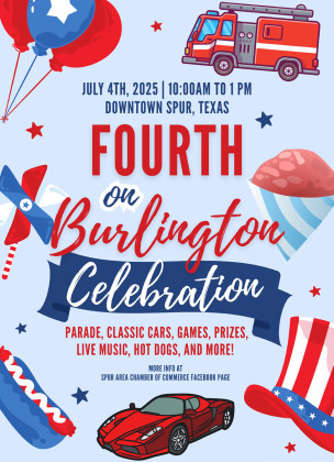 Spur’s first Fourth on Burlington organized for Friday, July 4