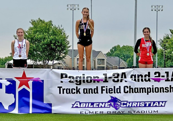 Jace Chisum, Regional champion in the 3200m run and the 1600m run