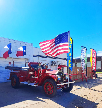4TH OF JULY Local enterprises got into the spirit of the 4th of July in Spur. Recently opened business Shorty’s Barbershop participated in the Chamber of Commerce 4th of July parade, and the Turnaround Café sported a patriotic pumper truck for Independence Day festivities. | COURTESY PHOTOS