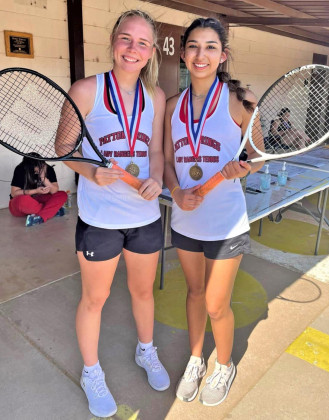 Patton Springs doubles team wins district, advances to Regional