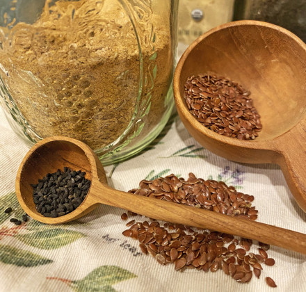 FROM FAMILIAR CINNAMON to psyllium, seeds and spices incorporated into cooking can have healthy and flavorful upsides. | ANGELINA LaRUE PHOTO