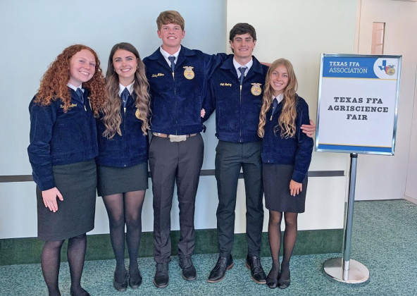 Jayton earns honors at the State FFA Convention last week n