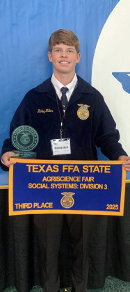 Jayton earns honors at the State FFA Convention last week n