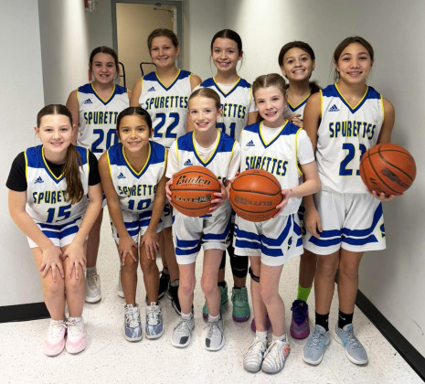 CHAMPS The Junior High Spurettes won the Lubbock Roosevelt 7th grade division tournament championship this past weekend. | COURTESY PHOTO