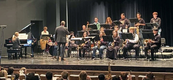 ALL REGION Two Jayton Jaybirds had a great day of music-making Saturday at the ATSBB Region 16 All Region Jazz concert at South Plains College. Congratulations go to Lainey Baldridge and Ethan Carothers on an amazing concert; they learned four pieces of music in less than two days of rehearsal. Their band director is Lauren Huff. | COURTESY PHOTOS