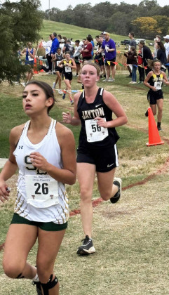 STATE BOUND The Jayton Lady Jays, girls XC team, won 2nd place at the Regional meet Monday in Lubbock and are state qualifiers. | COURTESY PHOTOS