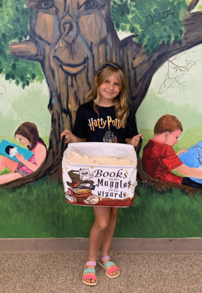 SUMMERREADINGWINNERS wereTyler Neufeld (left), in the Ages 0–8 group, and Alice Hardin (right) for ages 9–12. Congratulations go to both of these outstanding readers! | COURTESY PHOTOS