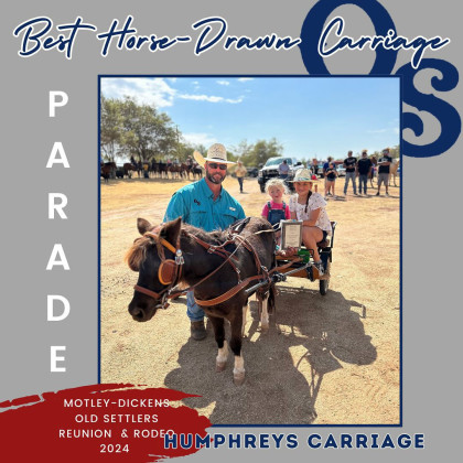 Best Horse-Drawn Carriage in Parade, Humphreys Carriage