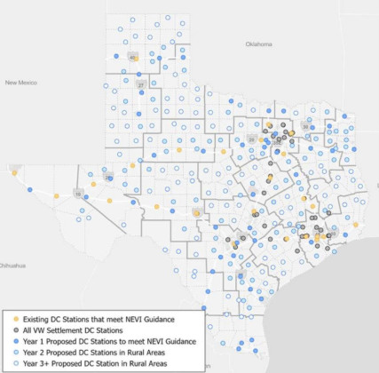 TxDOT to seek public comment on EV infrastructure plan