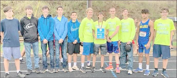 Spurettes win Silver Spur Cross-Country meet; Bulldogs finish 2nd; Zarate champion runner