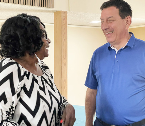 SPOTLIGHT ON PETE CHRISTY LUNCH CHURCH IN SPUR JULY 8