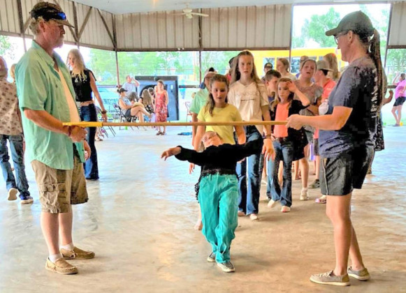 SPOTLIGHT ON DICKENS COUNTY AT 10-COUNTY 4-H CAMP
