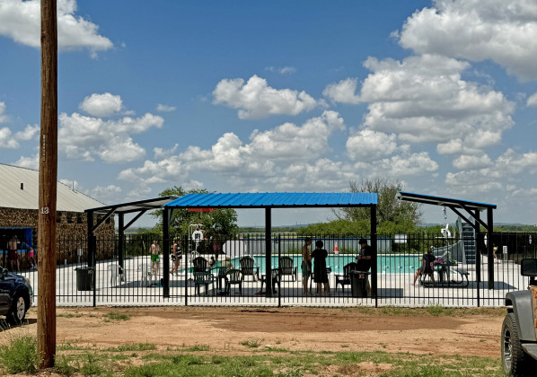 SPLASHCASH The City of Spur has received a $10,000 donation from South Plains Electric Cooperative and CoBank to help it renovate city pool facilities. A formal check presentation will take place Thursday, July 18, at 1 p.m. at the pool (Swenson Park Road).