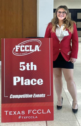 Speech and debate student qualifies for National competition