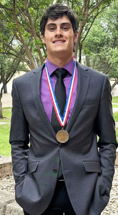 PROSE Colt Gentry is headed to State UIL Academic competition, finishing 3rd in Prose. | COURTESY PHOTO