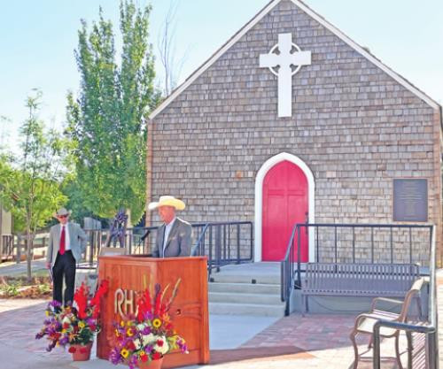 SPOTLIGHT ON TRINITY MISSION DEDICATION