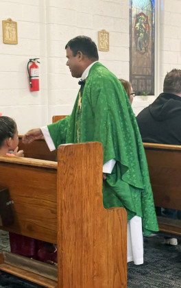 Spur’s St. Mary’s says farewell to Father Jegan