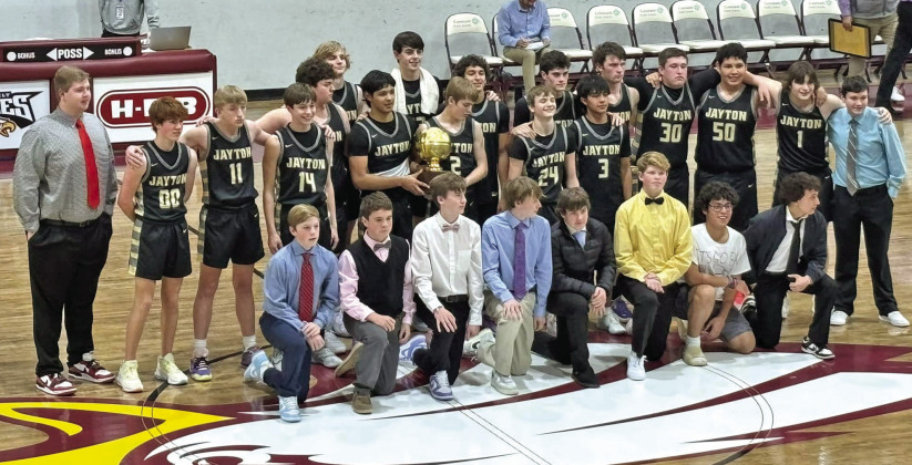 BI-DISTRICT CHAMPS The #2 in the state, Jayton Jaybirds, won their bi-district playoff gameTuesday 71-26 over the Crosbyton. They will play Friday night at Lubbock Cooper against the winner of the Sands-Whiteface game. | COURTESY PHOTOS