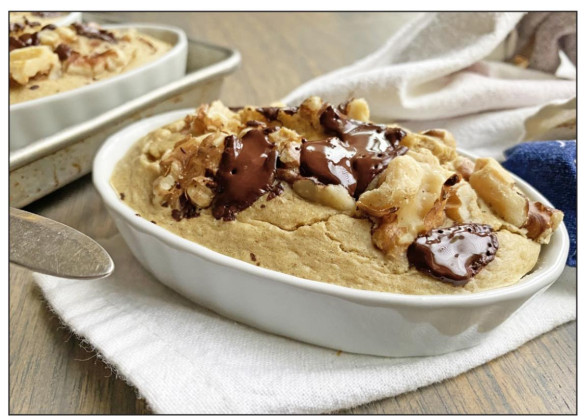 Blend and bake for an oatmeal treat