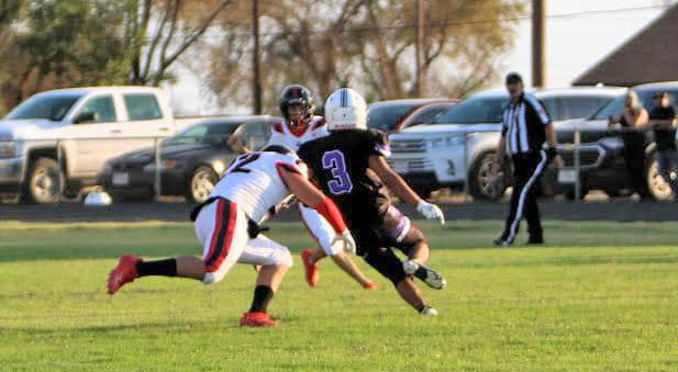 PATTON WINS A very recent hire, Patton Springs head coach Dustin Ladd earned his first win last week as the Rangers’ head coach. Patton Springs defeated the Dawson Dragons 40-19 on the road in their season opener. | COURTESY PHOTOS