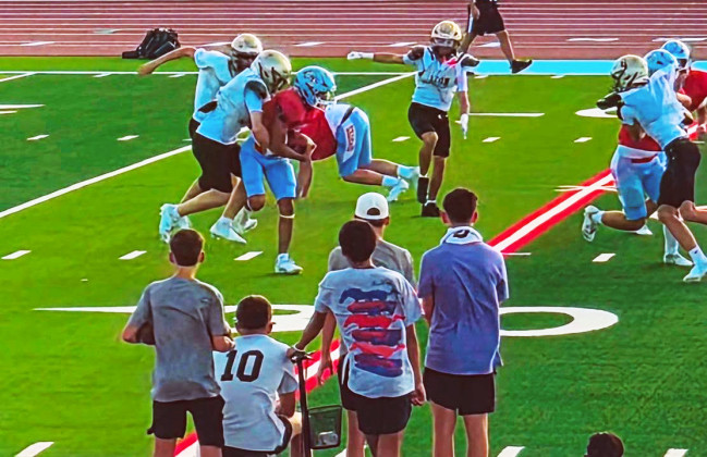 FIRST SCRIMMAGE