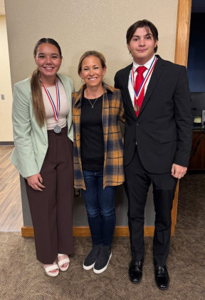 REGIONAL CONGRESS Congratulations go to the Jayton-Girard ISD students who competed at Regional Congress last week. Melody McClane (2nd place) qualified for State and Jesse Yanez (5th Place) is an alternate for State. | COURTESY PHOTOS