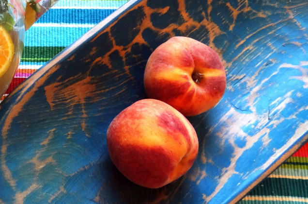 JUST PEACHY One reader of this column found himself with an abundance of peaches. He decided to put his creativity to work, replacing the zucchini with fresh peaches! | ANGELINA LaRUE PHOTO