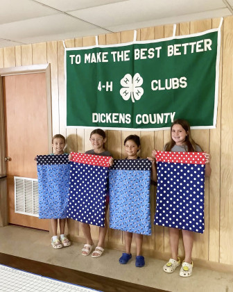 Dickens Co. 4-H holds last summer day camp