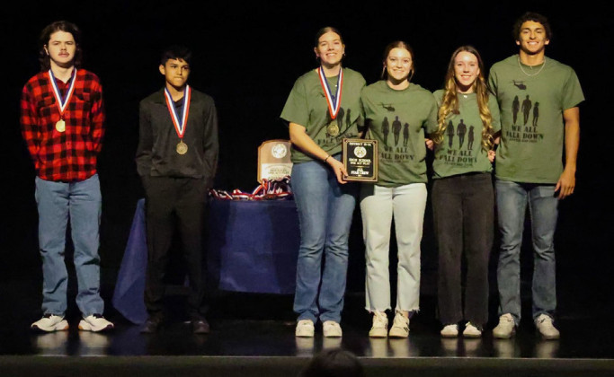 JAYTON ONE ACT PLAY HONORS