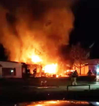 Fire destroys Spur residence Sunday morning, occupants safe