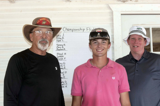 Championship flight winners 1