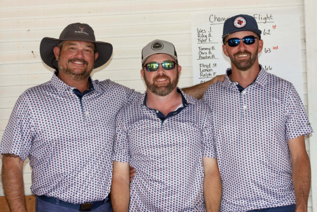 Championship flight winners