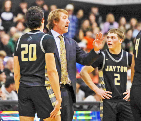 SPOTLIGHT ON JAYTON BOYS BASKETBALL AREA PLAYOFF