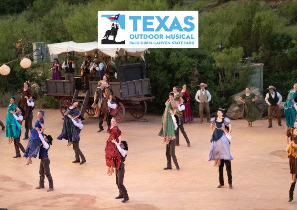 TEXAS PLAY ‘ Texas, the Outdoor Musical,” performed in Palo Duro Canyon for 58 years continues this year through August 9, 2025. | COURTESY PHOTO