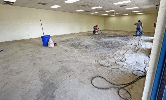 Spur Community Center floor replaced ahead of schedule