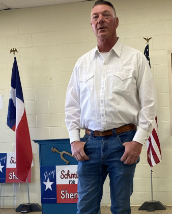 Former trooper stumps for sheriff’s job in
