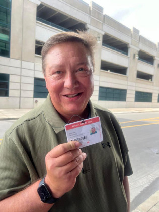 REYNOLDS with World Series upmire credential.