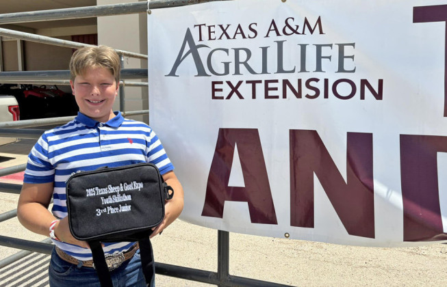 Dickens 4-H represented at Youth Sheep and Goat Expo in San Angelo