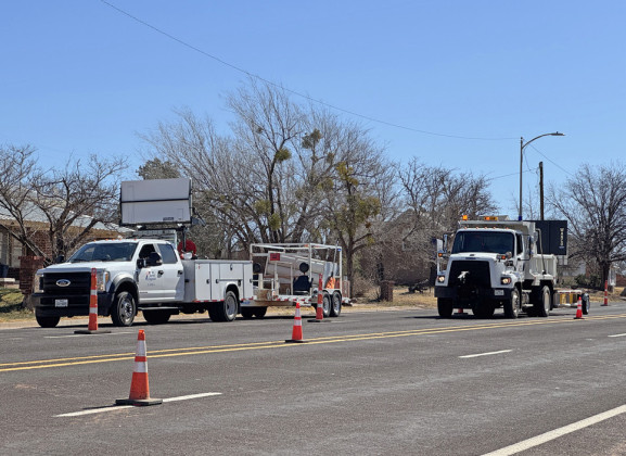 LEAK REPAIRED The City of Spur had a major leak from a water line breaking on Highway 70/Hill Street on Saturday, March 8. City technicians worked much of the day to repair the leak, and city water was turned off. Fortunately, the leak was repaired before the end of day, and the city has been under a boil water notice. | TEXAS SPUR PHOTOS
