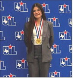 STATE CHAMPION Congratulations go to Jayton’s Abigail Mosely, who finished first in the state in accounting at the UIL State Academic Meet in Austin Monday, May 18. | COURTESY PHOTO