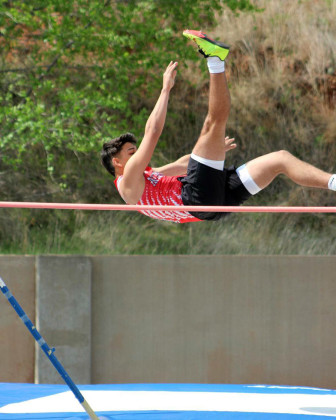 Tatom Bridge placed 2nd in the long jump, 3rd in the 800m, and 4th in the 400m; Diezel Ramirez placed 3rd in pole vault. | COURTESY PHOTOS