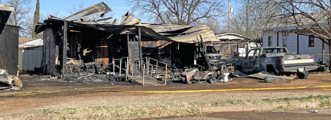 Fire destroys Spur residence Sunday morning, occupants safe