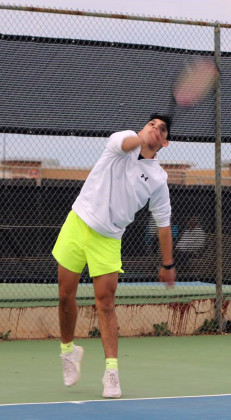 PATTON TENNIS Earlier this month Patton Springs competed at the high school tennis meet at South Plains College in Levelland. Kayson Chandler and Jet Ramirez placed 1st; Diezel Ramirez and Toryan Childers placed 2nd; Colton McCoy placed 4th; and Shonna Salas placed 5th. | COURTESY PHOTOS