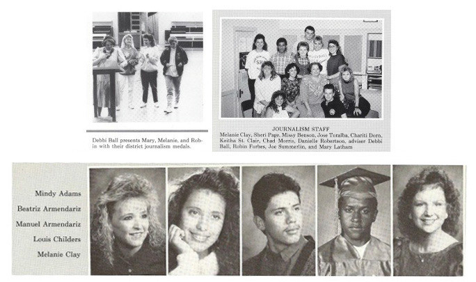 BANKER’S BACKGROUND Melanie Clay, a member of Spur High School’s Class of 1990, served on the journalism staff, contributing stories to the newspaper and yearbook. She began employment at Spur Security Bank in 1991 and later married Philip McCormick of Spur. | SPUR HIGH SCHOOL LA ESPUELA YEARBOOK