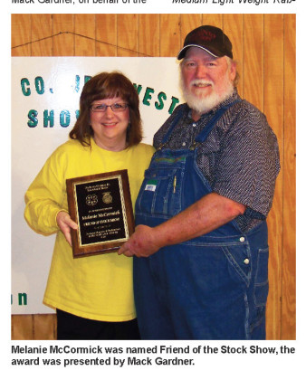 BANK COMMUNITY SUPPORT In 2017 McCormick represented the bank at the Junior LIvestock Show. | TEXAS SPUR ARCHIVES