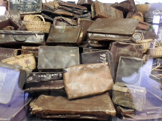 A sobering visit to Auschwitz for father and son