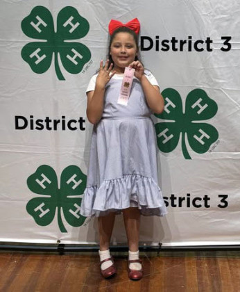 Dickens County 4-H’ers attend District Round Up