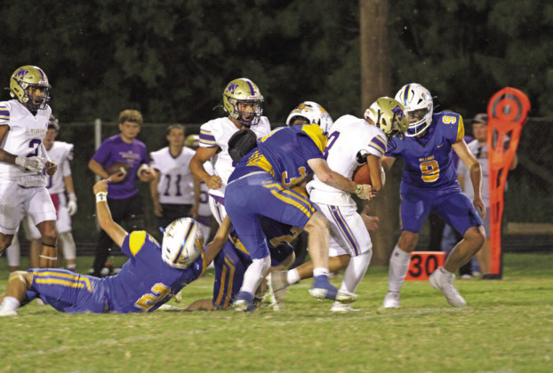 A GOOD-SIZED CROWD came out to Jones Stadium in Spur to cheer on the varsity Bulldogs in the 2025 Homecoming football game Sept. 19. | COURTESY PHOTOS